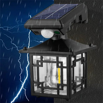 Outdoor Solar Sensor Light